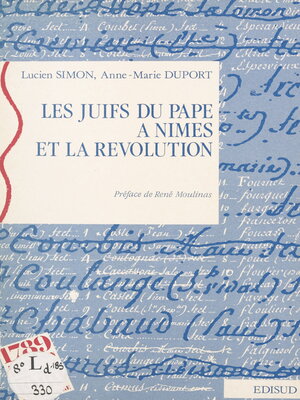 cover image of Les Juifs du Pape à Nîmes et la Révolution
